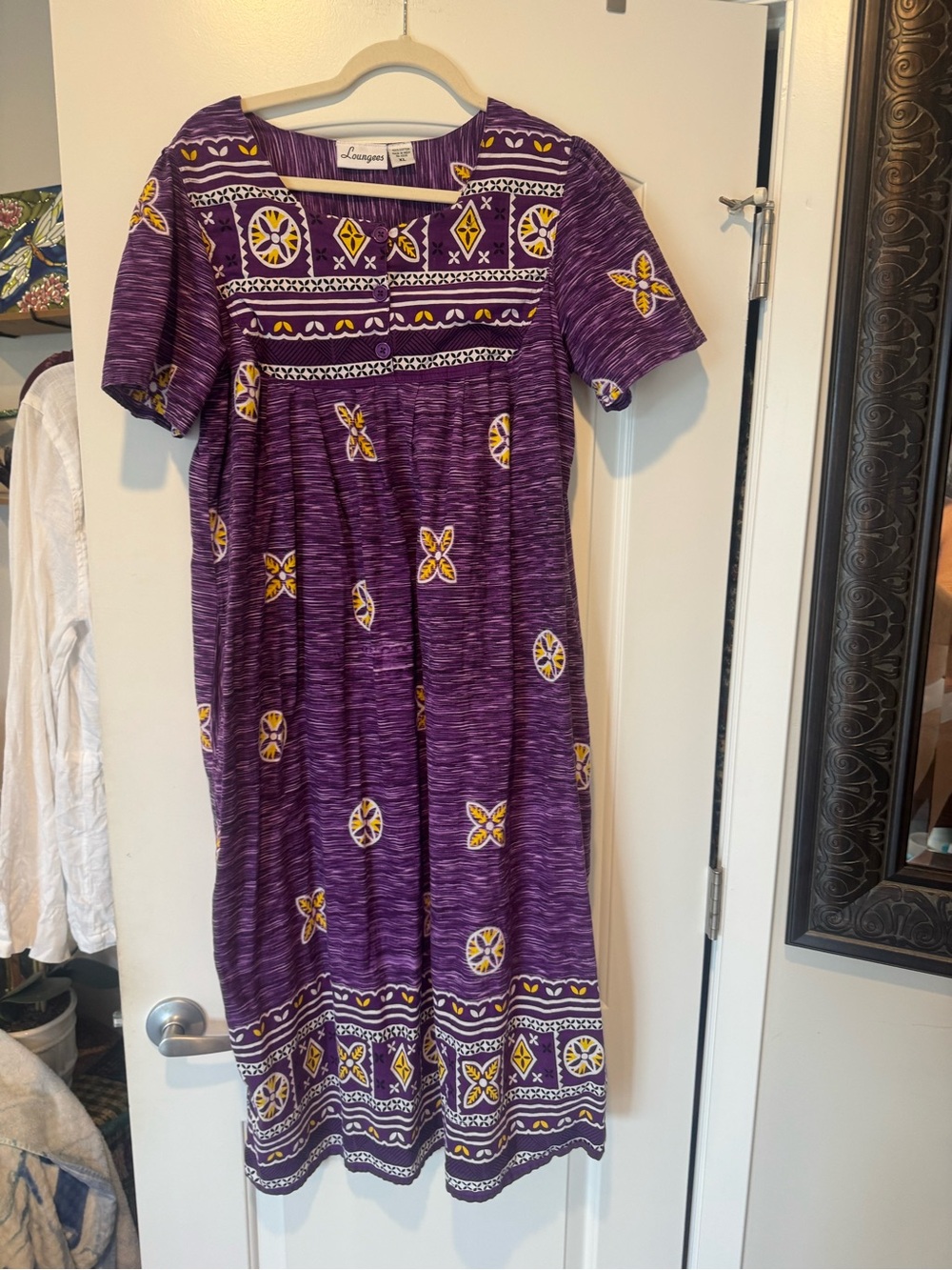 Loungewear Purple Dress